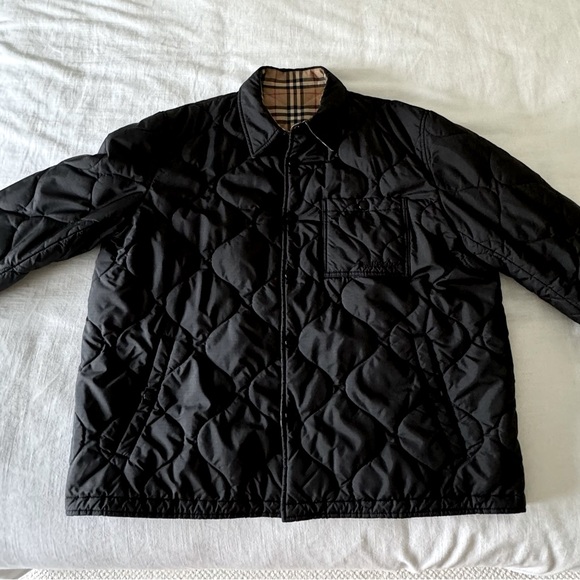 Burberry Jacket!!! REAL!!! Thermoregulated Reversible Jacket in black - Picture 6 of 10
